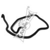 OPEL 1337118 Radiator Hose